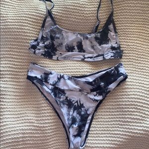 Tie dye Shein bikini